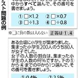 小学６年生、小数の理解不足